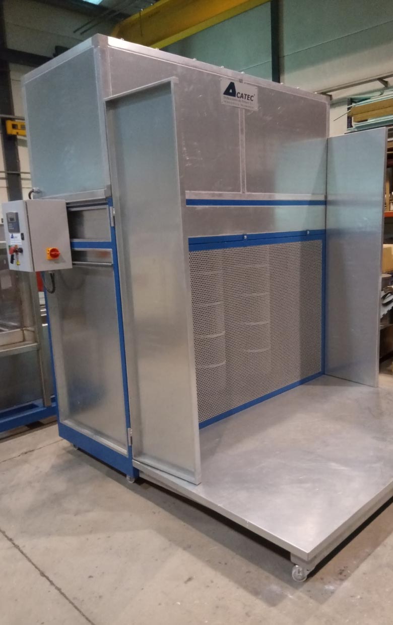 Cabinas de pintura polvo Acatec