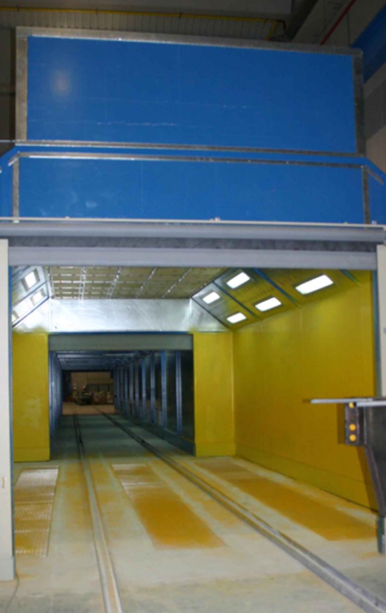 Cabinas de pintura presurizadas acatec