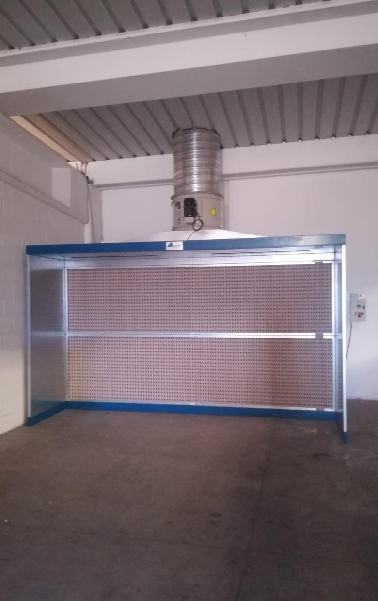 Cabinas de pintura filtro seco Acatec